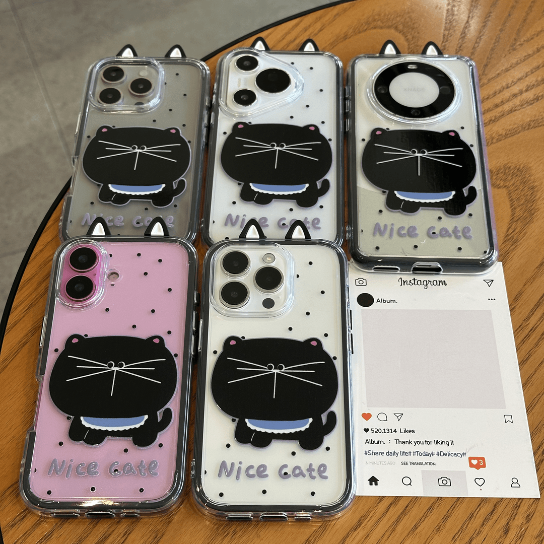 Nice CATe Big Face Cat Phone case