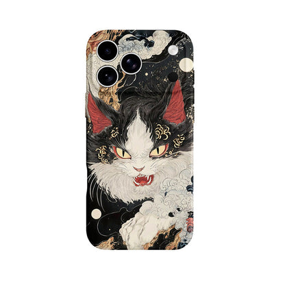 Ukiyo-e, Oriental Spirit & Sketch White Cat Case