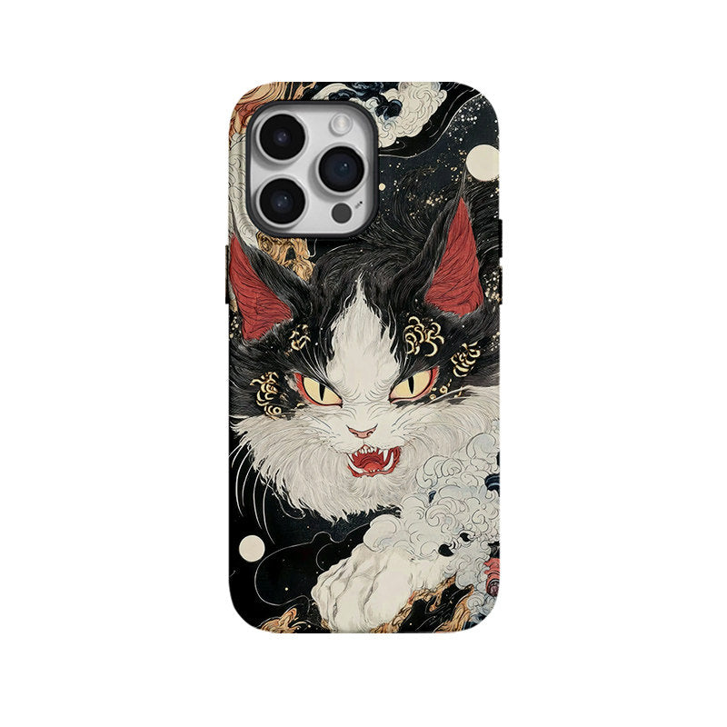 Ukiyo-e, Oriental Spirit & Sketch White Cat Case