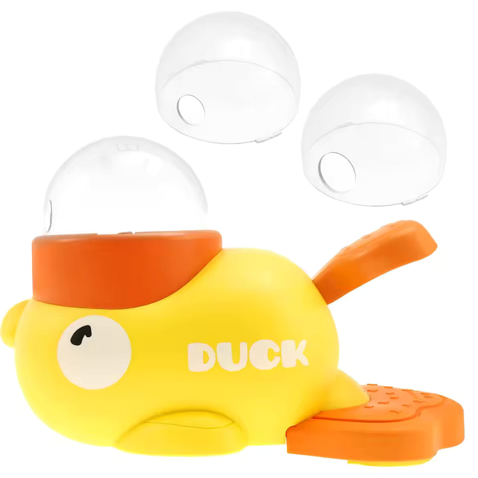 Little Yellow Duck Feeder Cat Interactive Toy